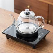 自动上水壶抽水烧水壶电热水壶套装电茶壶茶盘泡茶炉不锈钢茶具