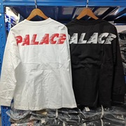 PALACE欧美潮牌嘻哈幻影蝙蝠袖街头男女打底衫oversize 长袖T恤潮