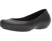 crocs卡洛驰女鞋单鞋，瓢鞋圆头浅口平跟简约黑色202265