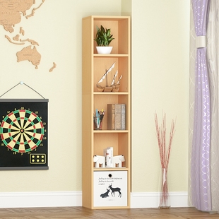 简约现代家具小柜子储物柜夹缝自由组合书柜书架简易收纳置物柜木