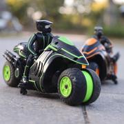 超大遥控赛车摩托车rc特技，漂移自动平衡比赛电动汽车，儿童男孩玩具