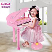 1504A儿童电子琴带麦克风早教乐器钢琴音乐女孩玩具