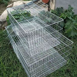 兔笼子鸡笼子家用养殖笼鹌鹑笼小鸡笼，运输笼大兔子笼鸽子笼大号笼