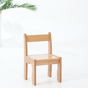 幼儿园宝宝桌椅子榉木实木质儿童加厚靠背小板凳蒙氏蒙特梭利家具