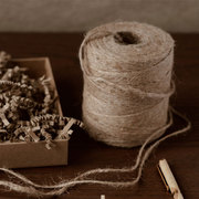 复古细麻绳手工diy编织装饰捆绑绳，耐磨装饰绳麻线礼物盒粗绳