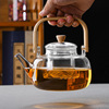玻璃提梁壶耐高温烧水壶家用泡茶壶煮茶器电陶炉煮茶壶茶具套装