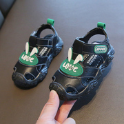 宝宝凉鞋男0-1一2岁女童小童鞋子夏季婴儿学步鞋软底儿童运动凉鞋