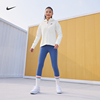 Nike耐克TECH FLEECE女子连帽衫春季卫衣针织轻便FZ6385
