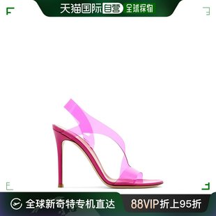香港直邮潮奢 Gianvito Rossi 吉安维托 罗西 女士 系带高跟凉鞋