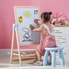 木质儿童画板小孩宝宝家用黑板支架式磁性水笔可擦学写字白板
