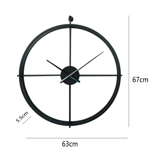 新北欧简约现代家用客厅挂钟大号壁挂钟表创意个性艺术时尚卧室品