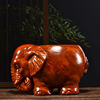 木雕大象摆件换鞋凳子实木大象儿童凳子沙发凳红木雕刻工艺品