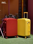 行李箱女小清新可爱韩版密码箱红色结婚拉杆箱网红24寸旅行箱