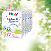 hipp德国喜宝珍宝版有机益生菌，2+段24-36个月宝宝配方奶粉6罐装