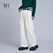 冬上新N1重磅经典复古灯芯绒裤子冬季加厚直筒宽松双褶休闲裤
