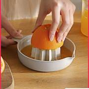 汁白陶瓷大号手压榨杯榨汁压榨器榨果器杯果橙汁机动柠檬器