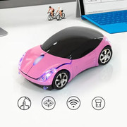 无线鼠标USB汽车鼠标创意迷你跑车卡通台式笔记本电脑鼠标