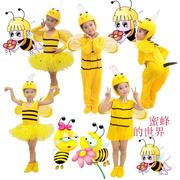 六一儿童动物表演服装卡通舞蹈小蜜蜂蝴蝶幼儿园男女宝宝节日演出