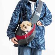 宠物背包猫咪斜挎单肩包外出便携包透气小狗包猫包小型宠物包猫袋