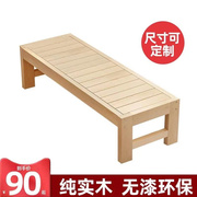 床加宽加长实木床可定制松木床架儿童，拼接床婴儿床单人床大人可睡