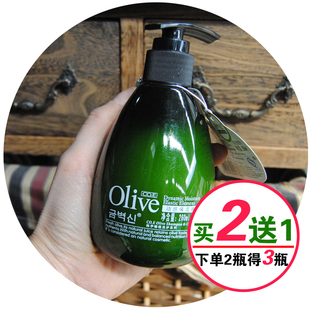 买2送1瓶 韩伊橄榄Olive定型动感营养保湿弹力素260ml 滋润护发