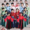 儿童国学服男童古装汉服，国学女童小学生表演服三字经书童演出服装