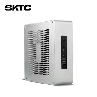 SKTCTA65 TA80迷你ITX机箱全铝台式小钢炮HTPC卧室客厅家用办公