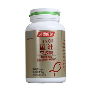 汤臣倍健r鱼油软胶囊1.0g粒*100粒辅助降血脂