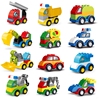 儿童拼装大颗粒积木玩具百变小汽车，工程车宝宝益智力男女孩小礼物