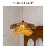 lynn's立意田园风格，棉线吊灯餐厅，卧室美式主卧复古法式书房吊灯