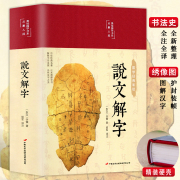 缎面精装说文解字原版许慎著正版全版今释图解首篆书字注解精装大字本说文解字注段玉裁注小学生版图解汉字古汉语儿童