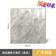 广东佛山地砖瓷砖，800x800客厅防滑地砖通体大理石，地板砖玻化砖灰