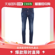 香港直邮DSQUARED2 女式蓝色棉质牛仔裤 S75LB0229-S30664-470