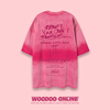 布斯罗伊德 WOODOO 设计师品牌 美式印花字母水洗做旧 男女T恤