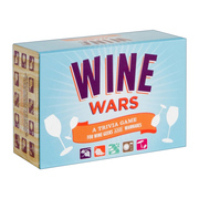 英文原版 Wine Wars 葡萄酒战争问答游戏 含磁封盒 150张卡片 750个问题6个游戏板 90个游戏棋子 1个骰子 葡萄酒世界地图 英文版