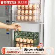 摩登主妇鸡蛋收纳盒冰箱侧门专用蛋格鸡蛋架整理神器保鲜盒鸡蛋盒