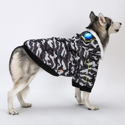 狗狗衣服金毛中型大型犬拉布拉多冬装哈士奇防水秋季保暖两脚棉衣