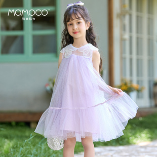 玛米玛卡女童夏季儿童娃娃，领亮片公主裙76630470024