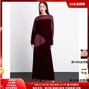 ZS名品越南设计师LYP 24高级感轻奢优雅女神红色气质套装