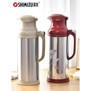 SHIMIZU/清水暖瓶不锈钢鸭嘴式热水瓶家用开水瓶2L保温瓶 SM-3262