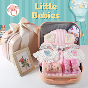 新生婴儿衣服礼盒秋冬套装，初生儿宝宝用品，刚出生满月见面礼物冬季