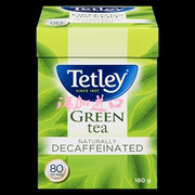 加拿大tetley泰勒greentea天然绿茶80包160克不含咖啡因