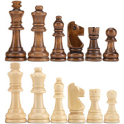 chess set 实木高档磁性国际象棋套装大号折叠棋盘西洋棋比赛专用