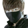 韩版防2.5活性炭黑色口罩韩国纯棉加厚冬季保暖口罩