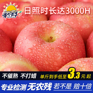 冰糖心苹果水果平安果红富士，应季秋新鲜苹果新鲜水果新鲜当季整箱