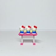正版散货 凯蒂猫hellokitty 小号公仔摆件模型玩具手工DIY素材