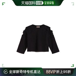 香港直邮twin-set蕾丝细节，长袖t恤tt2210
