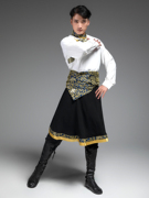 舞依恋2023藏族舞蹈演出服，男士套装少数民族，服艺考训练舞蹈服