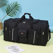 超大容量户外行李包男手提旅行袋，单肩防水出差旅游包女航空托运包