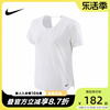 nike耐克dri-fitonebreathe女子夏季短袖上衣圆领白dx0132-100